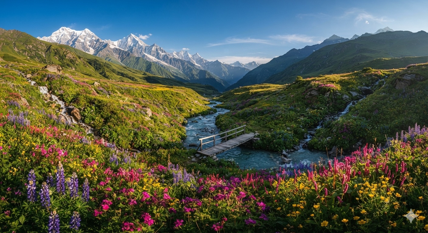 Valley of Flowers summer